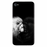 Husa silicon pentru Apple Iphone 4 / 4S, Lions