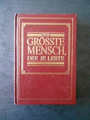 DER GROSSTE MENSCH, DER JE LEBTE (WATCH TOWER BIBLE, limba germana) foto