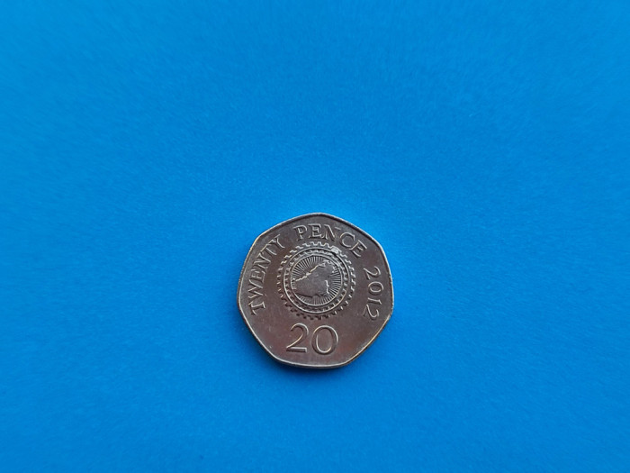 20 Pence 2012 Guernsey-