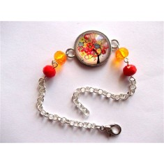 Bratara cu pomul vietii model floral, bratara femei 42742