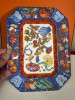 TAVA DECORATIVA HERMES - PORTELAN LIMOGES - France - &quot;Marqueterie&quot; !, Decorative