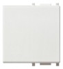 Vimar Buton interschimbabil, 2 module, alb