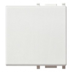 Vimar Buton interschimbabil, 2 module, alb