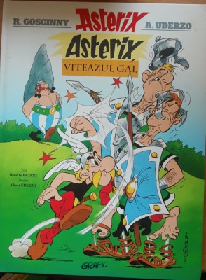R. Goscinny - Asterix Viteazul gal+Asterix si Cosorul de aur+Asterix si Turul Galiei foto