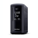 Cumpara ieftin UPS CYBER POWER Line Int. cu management LCD tower 700VA/ 390W AVR 4 x socket Schuko display LCD 1 x baterie 12V/7Ah Backup 1- 8 min incarcare 8h conec