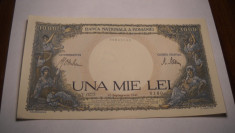 1000 lei 1941 UNC foto