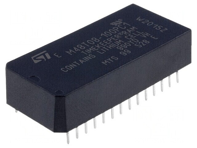 Circuit RTC parallel NV SRAM 64kb 5V PCDIP28