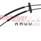 Cablu cutie viteze FIAT DUCATO platou / sasiu (250, 290) (2006 - 2016) METZGER 3150059