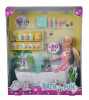 Papusa Steffi Love Set Baie Simba, Multicolor, Accesorii, 3 ani+