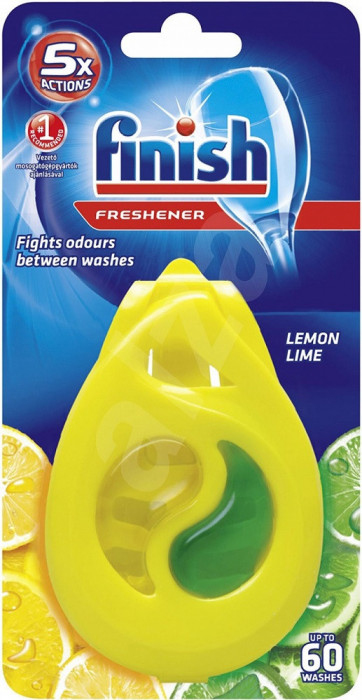 Finish Lemon &amp; Lime, Odorizant Pentru Masina De Spalat Vase, 8.5 Grame