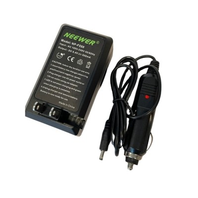 Incarcator Neewer pentru acumulator Sony NP-F970 F550 F750 F960 si alte baterii compatibile, incarcator auto inclus foto