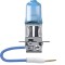 Bec H3 PHILIPS 99ZS192P, 12V; 55W; WhiteVision ultra; albastru; PK22s; ECE, 1 buc.