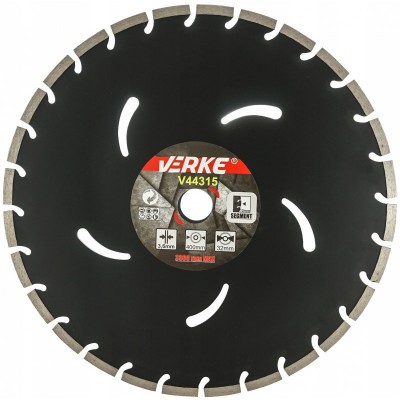 Disc diamantat pentru beton 400X32X3.6mm V44315 Verke foto