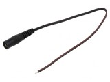Cablu Alimentare DC 5,5/2,5 Negru 0,25m