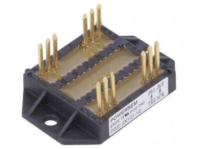 Diodă Dublă Independentă 1,2kV If 91Ax2 ECO-PAC 2 THT PSEI 2X101/12 foto