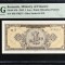 1 leu 1952 PMG66 UNC bancnota gradata