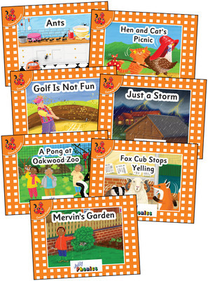 Jolly Phonics Orange Level Readers Complete Set: In Print Letters (American English Edition) foto