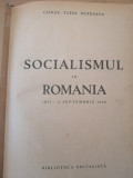 SOCIALISMUL IN ROMANIA - CONSTANTIN TITEL PETRESCU- 1835-1940 - PRIMA EDITIE