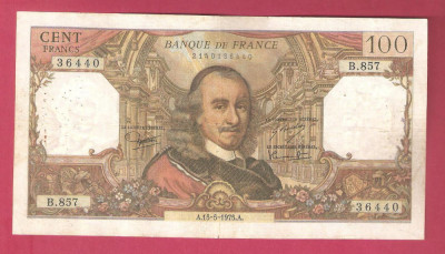 FRANTA 100 FRANCS / 1975. foto