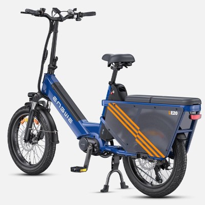 Bicicleta electrica ENGWE LE20 250W 20&amp;#039;&amp;#039;, baterie 48V 38.4AH, 350KM albastru foto