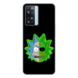 Husa compatibila cu Oppo A57s Silicon Gel Tpu Model Rick And Morty Alien