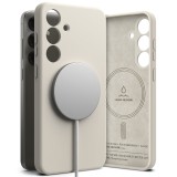 Husa pentru samsung galaxy s25 - ringke silicone magnetic magsafe - stone