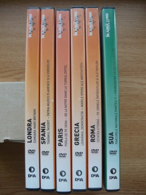 COLECTIA IN JURUL LUMII - DeAGOSTINI - LOT 6 DVD-uri foto