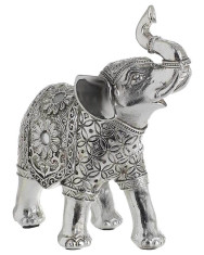 Elefant ceramica argintiu 12x5x13.5 cm Cod Produs 2147 foto