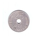 Moneda Danemarca 25 ore 1983, stare buna, curata