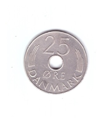 Moneda Danemarca 25 ore 1983, stare buna, curata foto