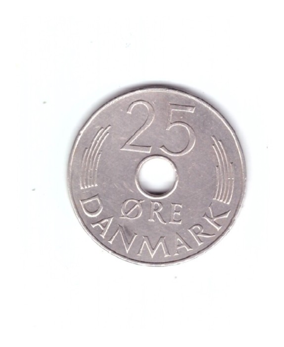 Moneda Danemarca 25 ore 1983, stare buna, curata