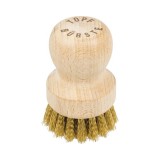 Cumpara ieftin Perie curățat grătar 88mm, peri alamă, m&acirc;ner lemn