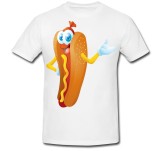 Cumpara ieftin Tricou &quot; Hot-dog cartoon &quot;