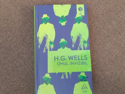 H. G. WELLS Omul invizibil EDITIE CARTONATA ART foto
