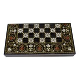 Joc de table din lemn lacuit 50x50 cm, antep / 987-7