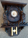 Pendula, ceas perete de dimensiuni impresionante in stilul Baroc