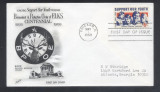 United States 1968 Support youth FDC K.658
