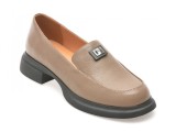 Mocasini GRYXX gri, G25, din piele naturala