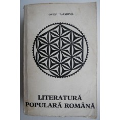 Literatura populara romana - Ovidiu Papadima