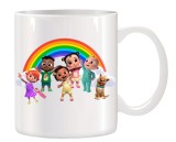 Cana alba personalizata CoComelon, Netflix, , INOVATIX&reg;. 330ml, Oem