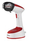 Aparat de calcat vertical Heinner HGS-1400RD, 1470W, 120ml, debit abur 17g/min, talpa inox, rosu