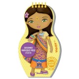 Desenez papusile mele - Indiene - cu Ashna