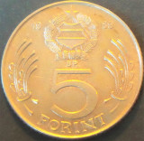Cumpara ieftin Moneda 5 FORINTI - UNGARIA, anul 1989 *cod 2196, Europa