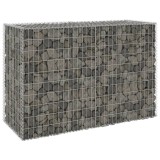 Gossi perete gabion cu capace, 150 x 60 x 100 cm, otel galvanizat