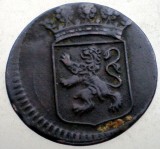 J.413 INDIILE OLANDEZE NETHERLANDS EAST INDIES HOLLAND VOC 1 DUIT 1746