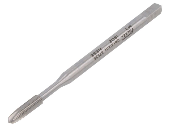 Tarod filetare M3 HSS-E, DIN 371