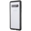 Husa Magnetica Samsung Galaxy S10 Plus, Sticla Securizata, Protectie 360, Negru