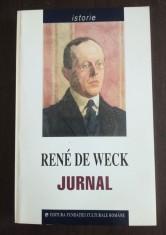 Rene de Weck - Jurnal (jurnalul unui diplomat elvețian &icirc;n Rom&acirc;nia 1939-1945)
