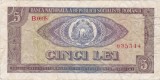 ROMANIA RSR 5 lei 1966 aF