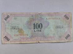 Italia - 100 lire 1943 foto